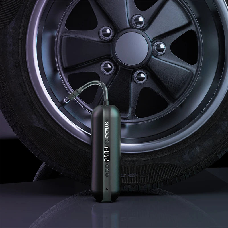 CYCPLUS Electric Bike Pump High Pressure Portable Inflator Power Bank Hand Pump for Car Tyre MTB Foot Ball Bicycle Accessories